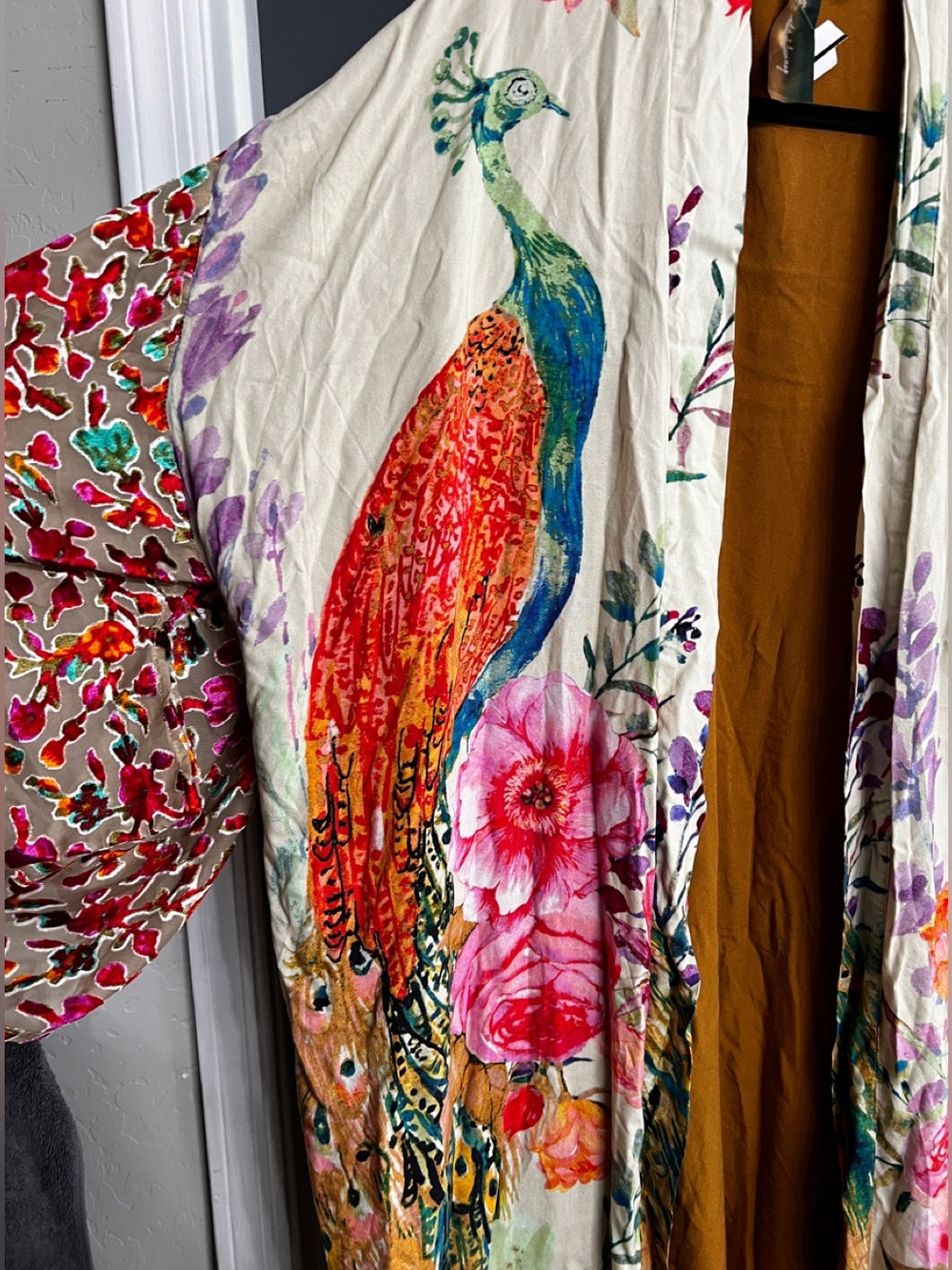Anthropologie Aratta Bird Robe - Picture 5 of 13